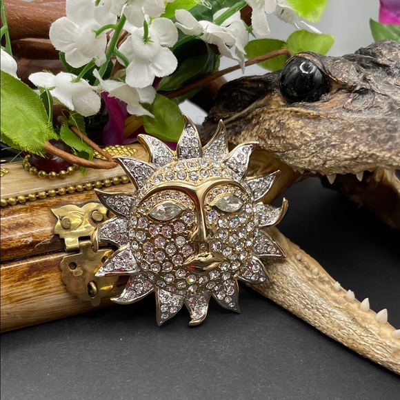 Carolee limited edition sun brooch - Picture 1 of 7